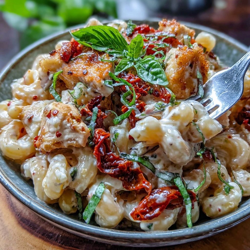 Chicken Pasta With Sun Dried Tomatoes