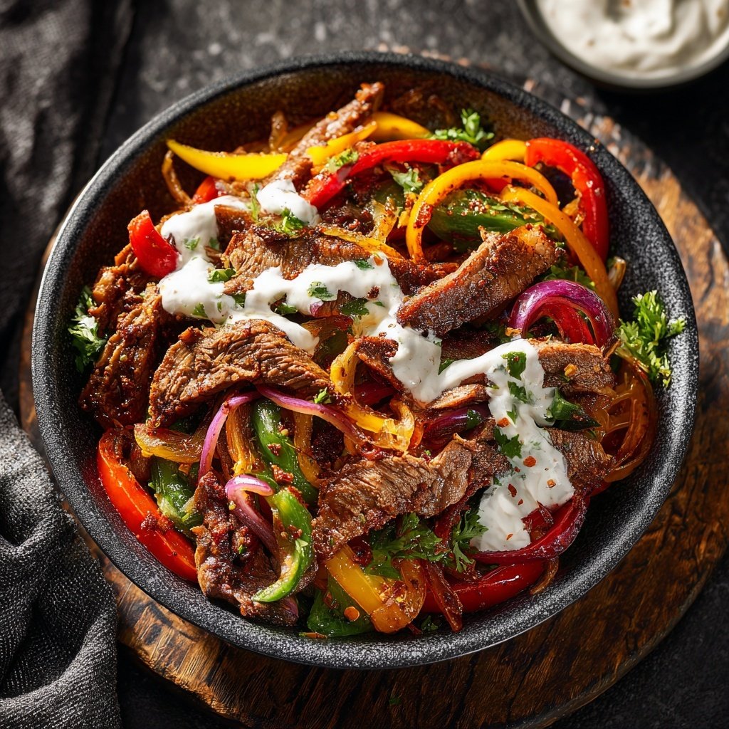 Grilled Steak Fajita Bowls