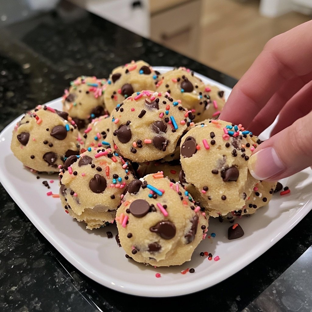 Super Bowl Dessert Cookie Dough Bites