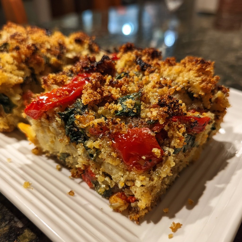Baked Veggie Chickpea Bake
