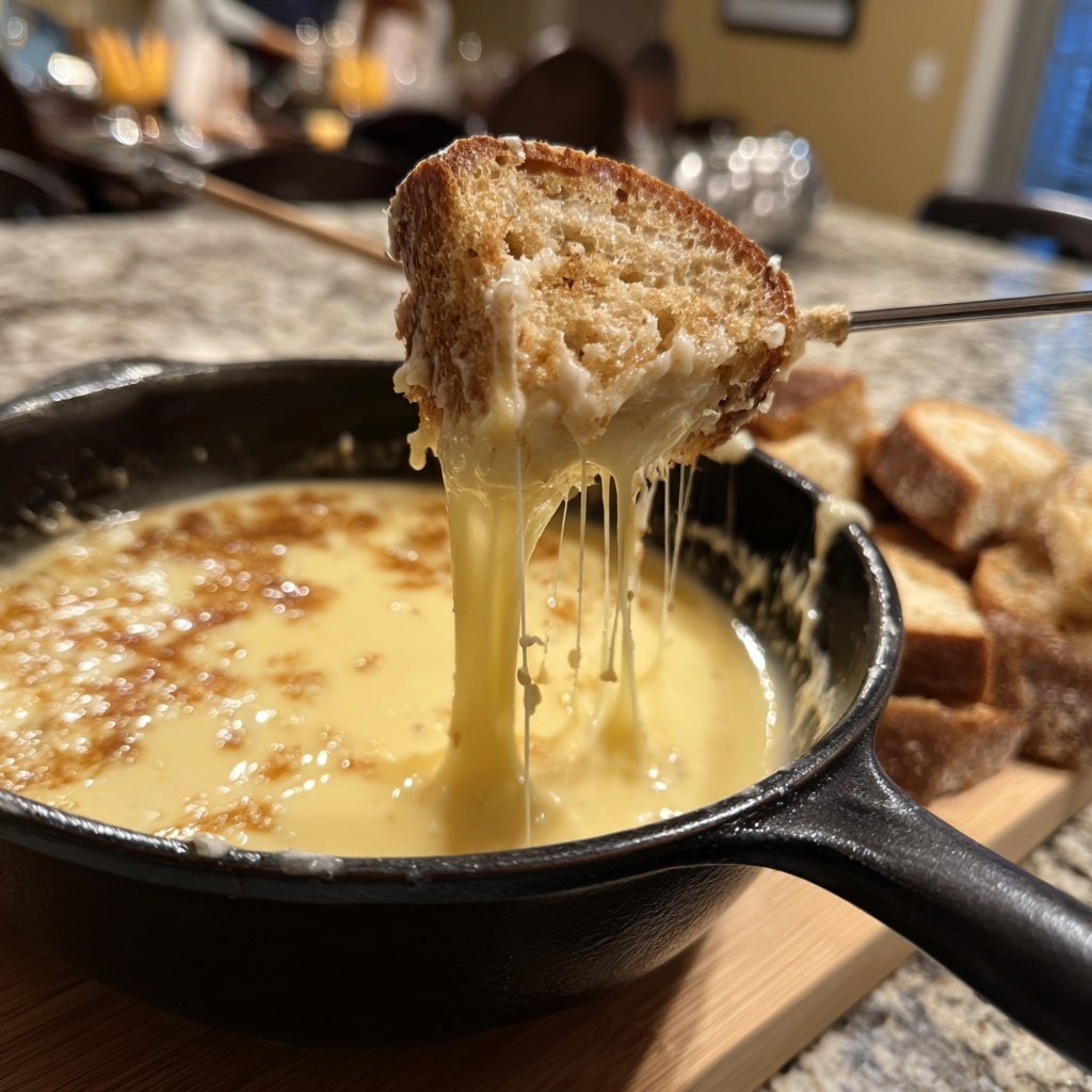 Fondue with Truffle Cheese