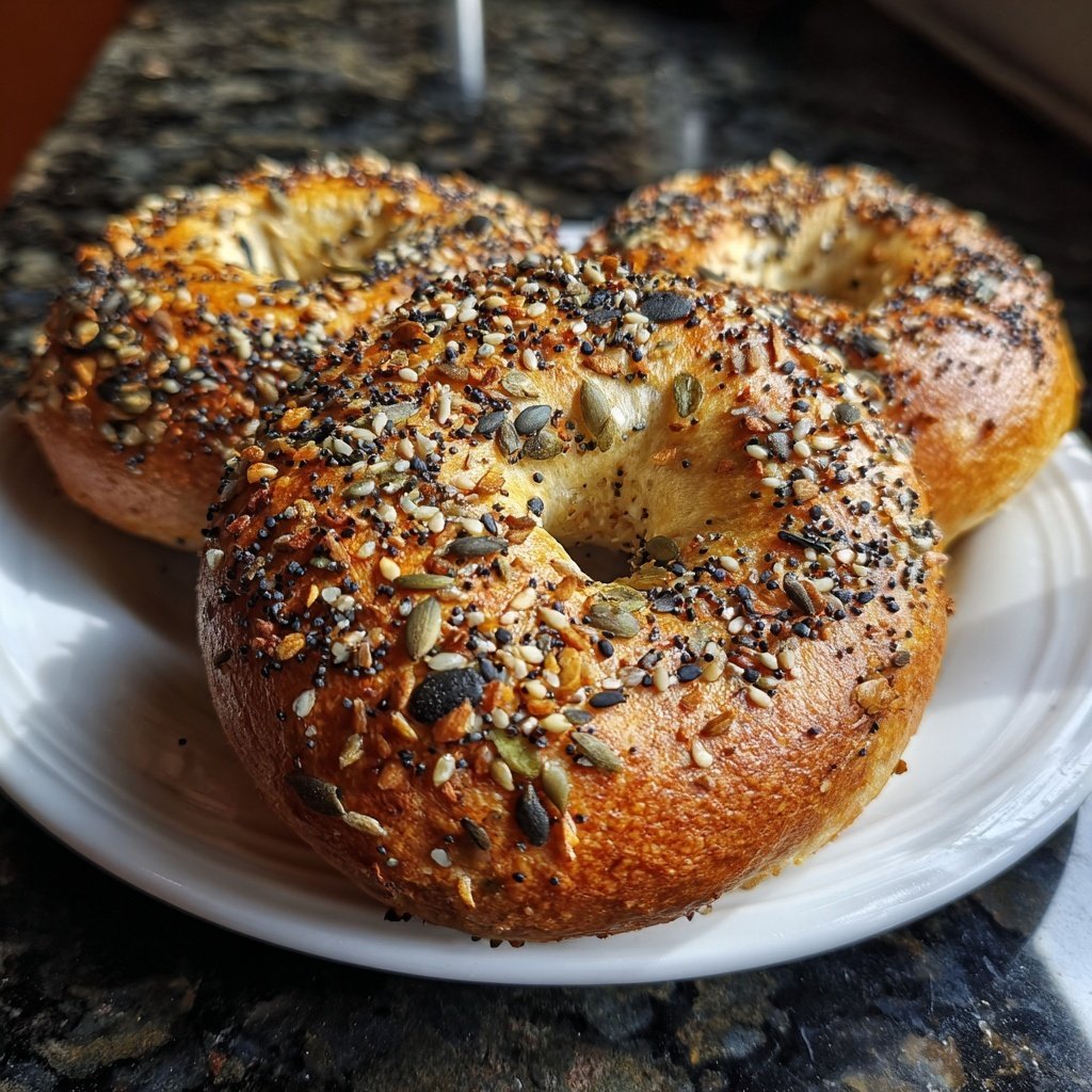 High Protein Bagels Without Yeast