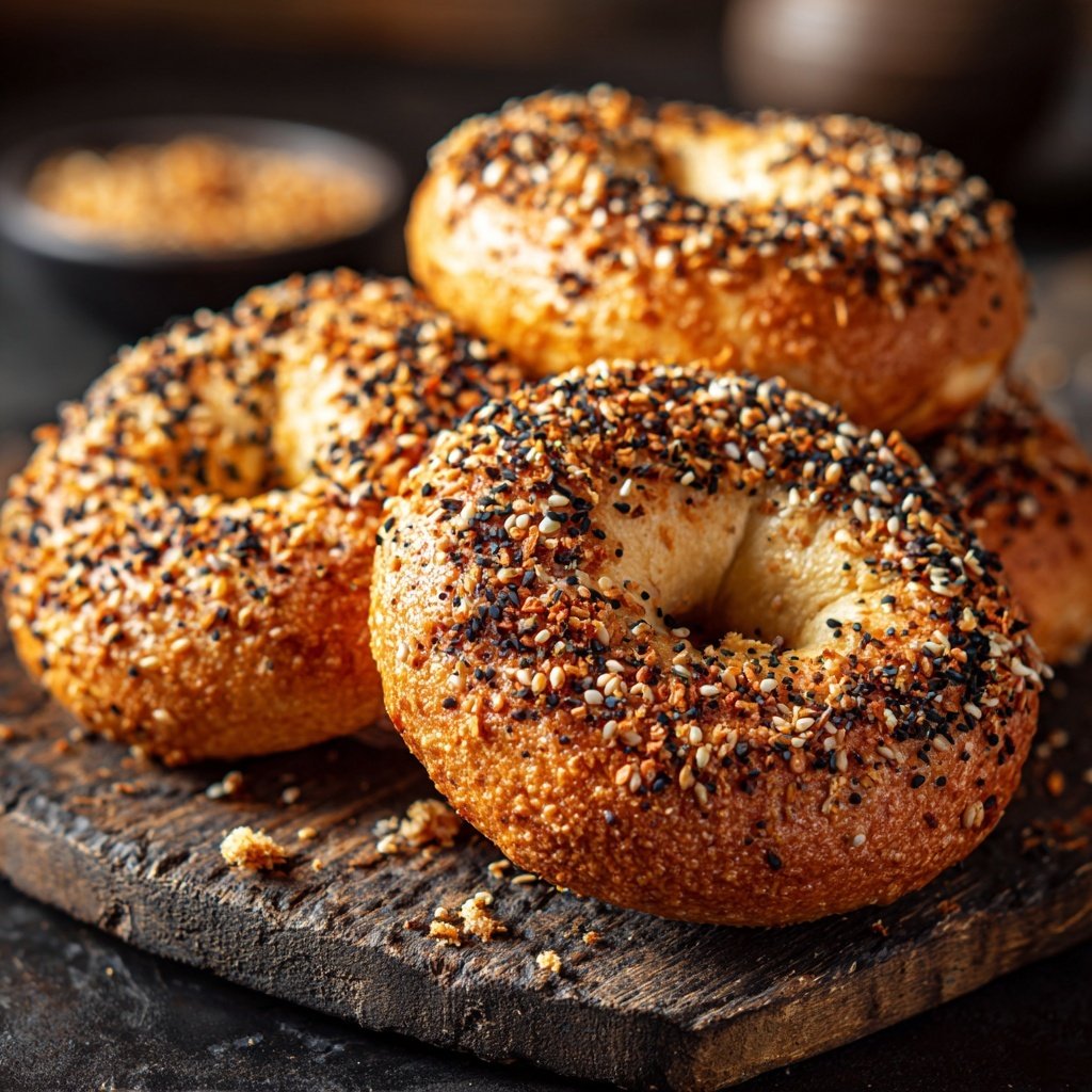 Soft Oven Baked Bagels