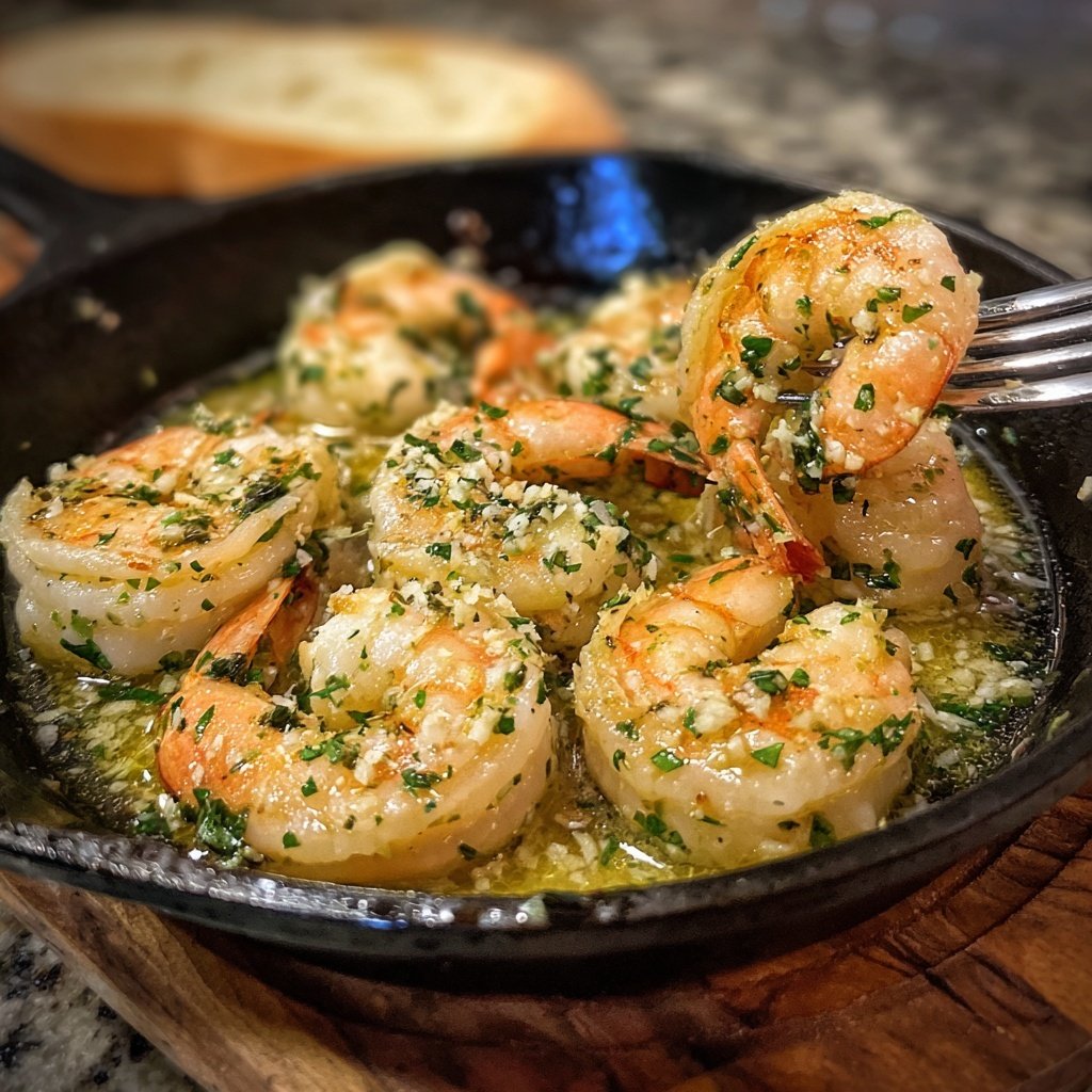 Baked Garlic Shrimp
