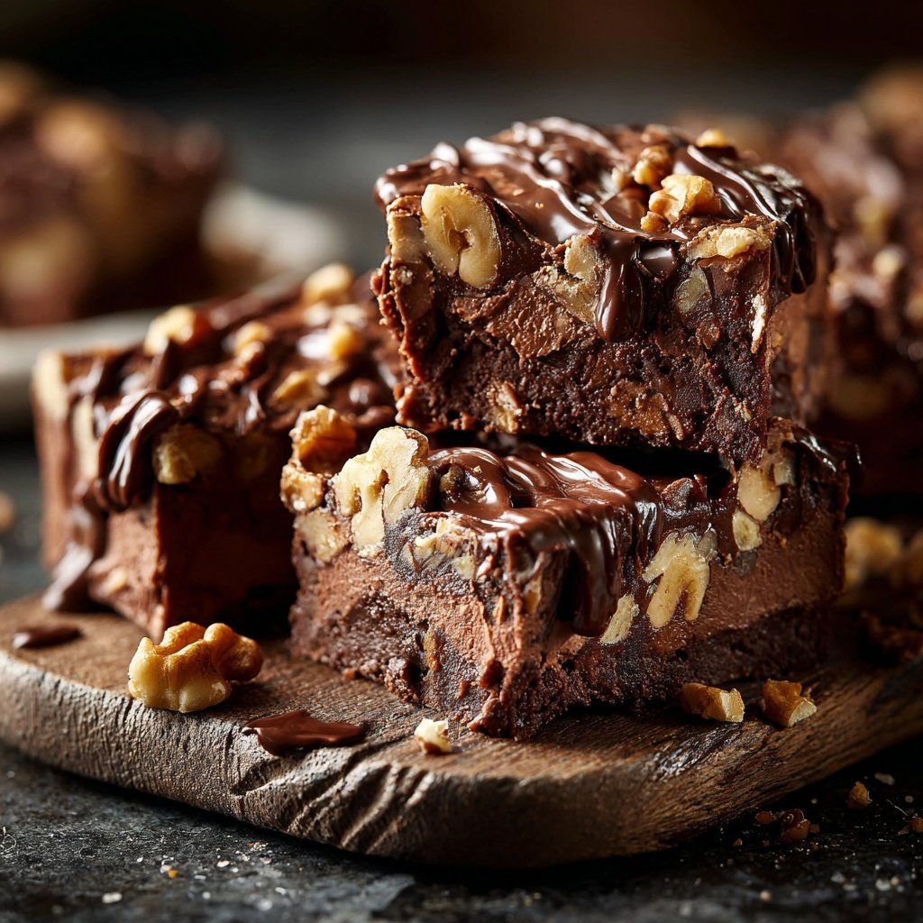 Chocolate Walnut Fudge