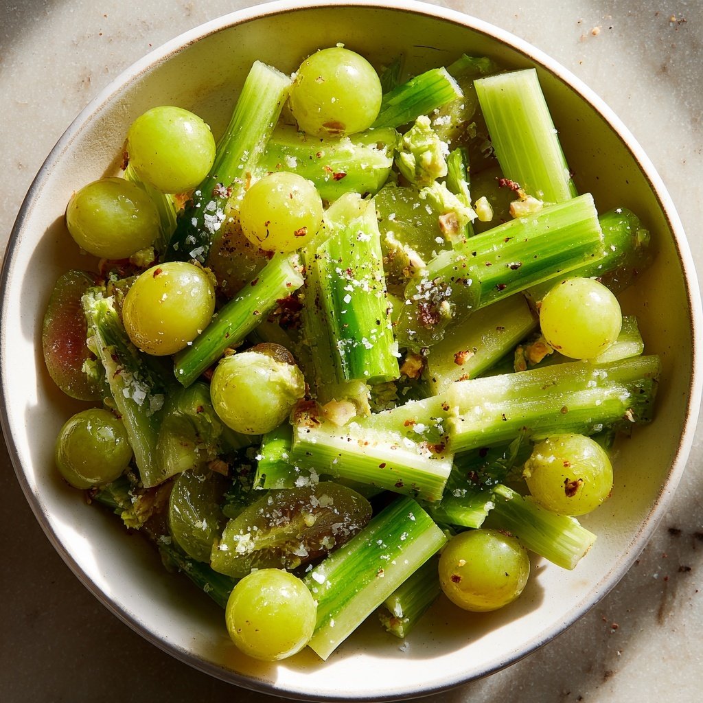 Celery Salad With Grapes
