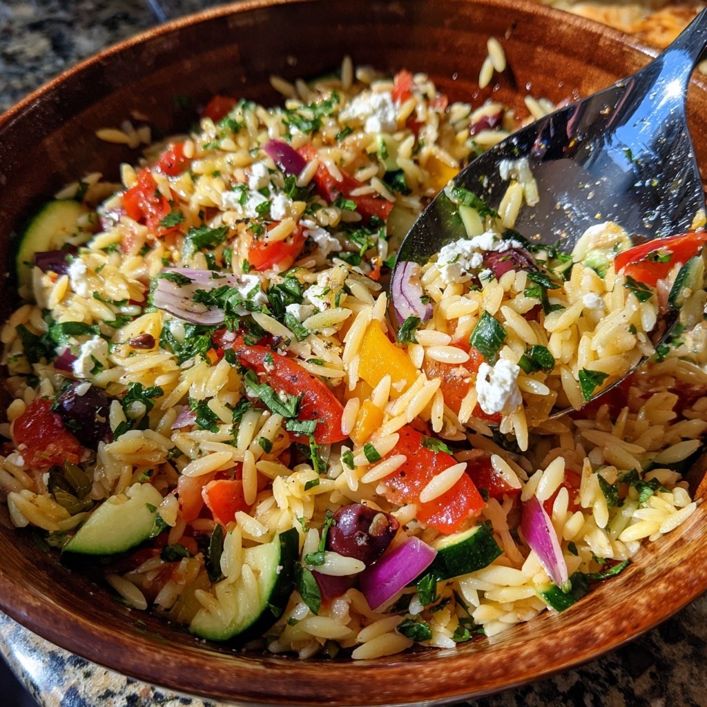 Mediterranean Orzo Salad