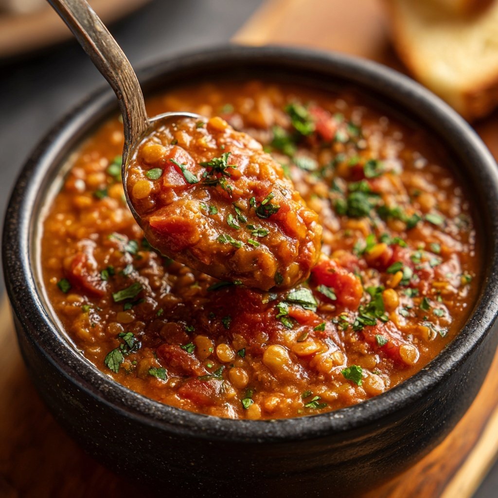 Creamy Tomato Lentil Stew