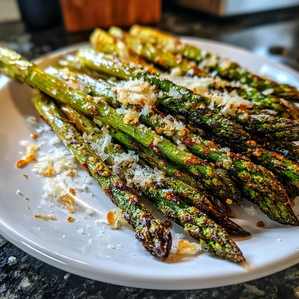 Roasted Asparagus with Parmesan